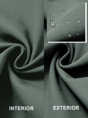 Water-Resistant Zip Up Golf Jacket