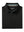 Folded Black Everyday Classic Solid Polo neatly laid out for display