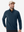 Heather Brushed Rib Knit Quarter Zip with 2 Pockets