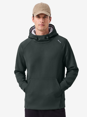 Athletic Casual Hoodie with Kangaroo Pocket