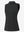3d rendering of black women's moisture-wicking mock neck sleeveless golf tops