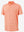 3d rendering of peach amber/calypso coral non-curl ribbed collar striped polo shirts