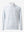 Front 3D view of Full print lightweight quarter zip pullover in grey irregular shape with vivid pattern