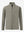 Water-resistant zip up golf jacket in dark khaki, clean 3D front view highlighting sleek design.