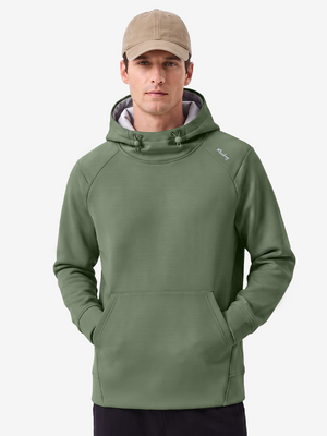 Athletic Casual Hoodie with Kangaroo Pocket