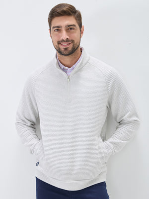 Textured Heather Cozy Quarter Zip