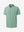 3D render of green grey waffle texture 1/4 zip pullover
