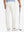 Golf Lightweight Fleece Lined Dress Pants in beige, front lower body fit view