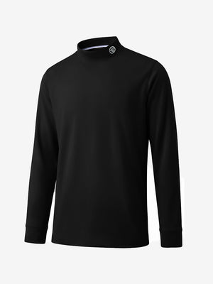 Warm Brushed Mock Neck Golf T Shirts