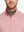 Heather Pinstripe Brushed Dry Fit Quarter Zip Pullover in red heather, front chest detail showing brushed fabric and pinstripe texture
