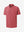 3D render of brick red waffle texture 1/4 zip pullover