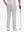 Back lower body shot of model wearing light gray straight fit lightweight dress golf pants