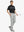 Full body front view of model wearing GLACIER GREY Water Resistant Everyday Pants, holding a golf club