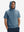 Sudaderas con capucha Q-Zip de manga corta en relieve resistentes al agua