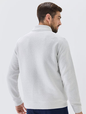 Textured Heather Cozy Quarter Zip