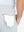Back pocket detail of Lightweight Ankle-Zip Sweatpants with 4 Pockets in misty grey