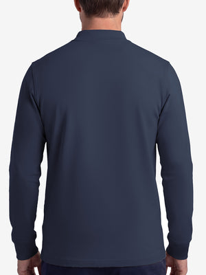 Warm Brushed Mock Neck Golf T Shirts