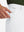 Close-up of side pocket on white stretch quick dry casual golf pants with 4 pockets