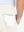 Back pocket detail of Lightweight Ankle-Zip Sweatpants with 4 Pockets in cream