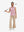 Front full body shot of model exercising in lavender women's athletic quarter zip tank tops