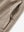 Detail of zipper pocket on soft sweatpants with 4 zipper pockets in light brown heather
