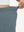 Detail view showing waist stretch on grey blue women's lightweight athletic sweatpants