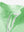 Detail shot of collar opening of light green melange moisture wicking quarter zip pullover
