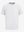 3d view of garment in white of men's short sleeve slim fit roma knit t-shirt.