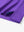 Close-up of side slit detail on the Purple Everyday Classic Solid Polo hem