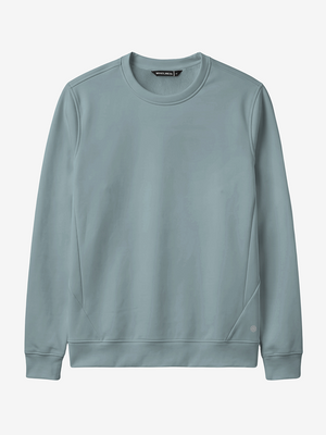 Ultra-Comfort Velour Lining Crew-Neck Sweatshirts
