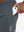 Side pocket detail with iPhone inserted on DARK GREY 2 in 1 Running Sports Shorts with Liner