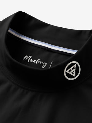 Warm Brushed Mock Neck Golf T Shirts