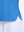 Detail view of hem on sky blue women's 5 buttons collared polo shirts