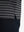 Detail view of hem on stretch limo/ltgrey heathernon-curl ribbed collar striped polo shirts
