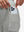 Inside view of pocket on glacier grey women's high waist 2 in 1 quick dry shorts with 7 pockets