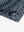 Detail: hem slit of grayish blue flower stretch printed collarless henley golf shirts