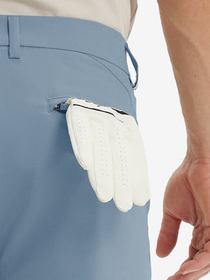 Water Repellent Classic Fit Flat Front Golf Dress Pants