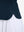 Detail view of hem on navy women's 5 buttons collared polo shirts