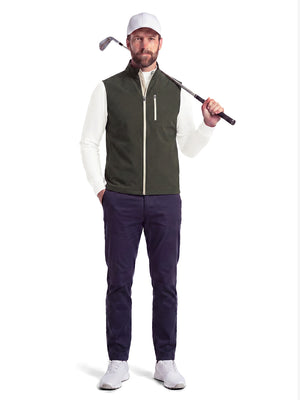 Warm Brushed Mock Neck Golf T Shirts