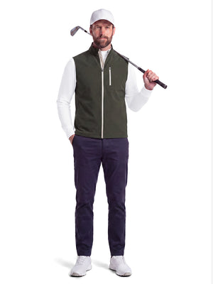 Warm Brushed Mock Neck Golf T Shirts