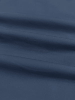 Close-up of lightweight breathable fabric texture, showing fine woven details, lightweight upf50+ short sleeve golf vests jacket in misty blue