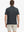 Rear half-body view of Modern Fit Melange Polo in BLACK HEATHER, showing fabric details and fit.