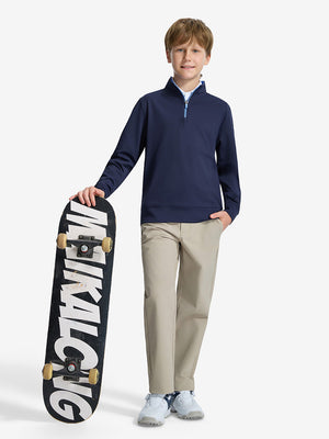 Boys Lightweight 1/4 Zip Pullover