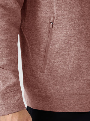 Heather Scuba Hoodies with Zipper Pockets