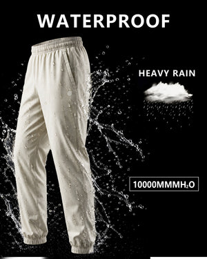 Pantalones Deportivos Ligeros Impermeables con Bolsillos con Cremallera