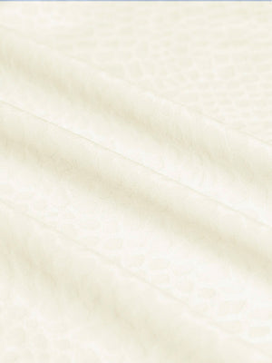 Clear close-up of exquisite jacquard fabric grain and nylon blend texture, nylon blend casual jacquard polo shirts in beige