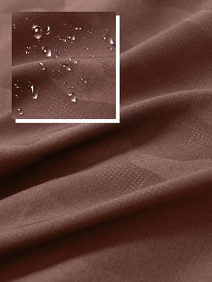 Sudaderas con capucha Q-Zip de manga corta en relieve resistentes al agua